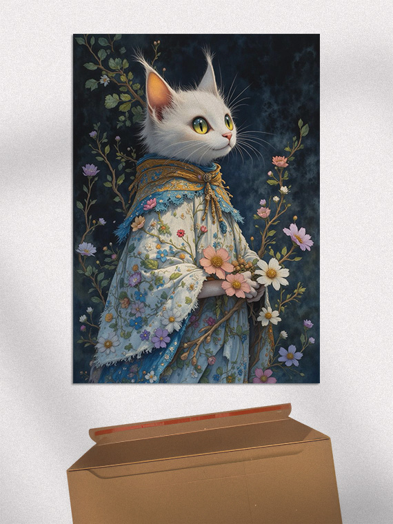 кошка и цветы 2 Кошка И Цветы