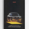 Black,Rectangular,Picture,Frame,On,White,Wall,With,Blank,Paper BMW M5 E28 Pirelli Винтажная реклама