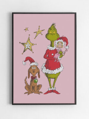 Гринч, девочка и собака