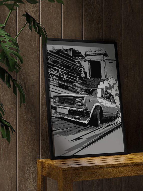 ВАЗ 2107 Жигули дрифт