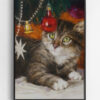 Котик под ёлочкой