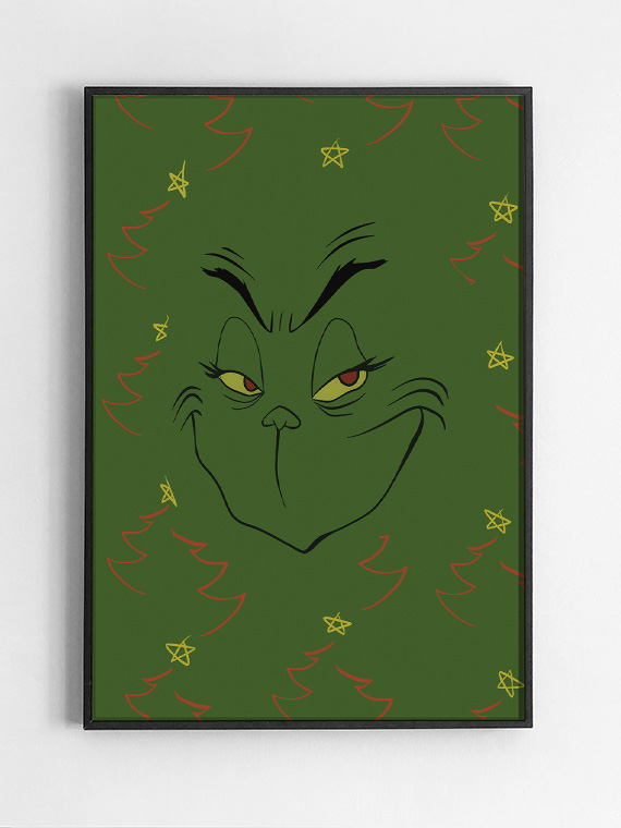 Лицо Гринча