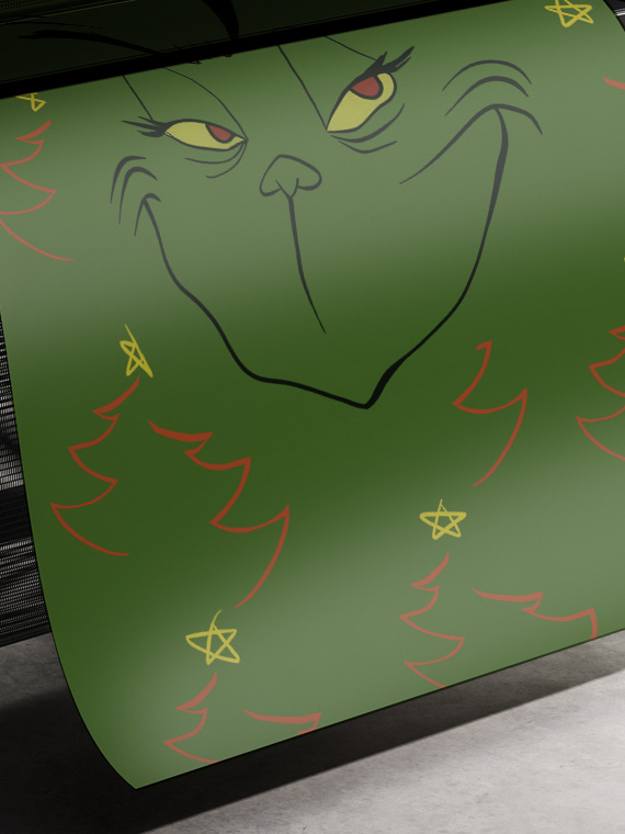 Лицо Гринча