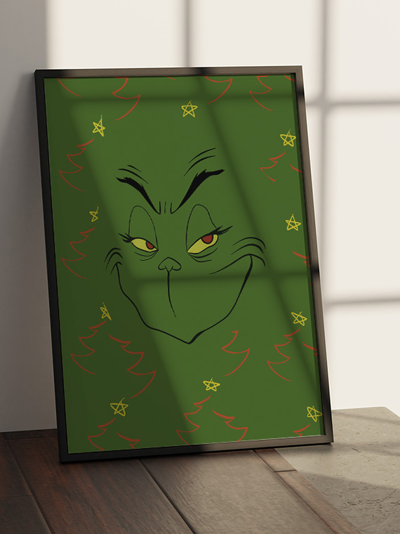 Лицо Гринча