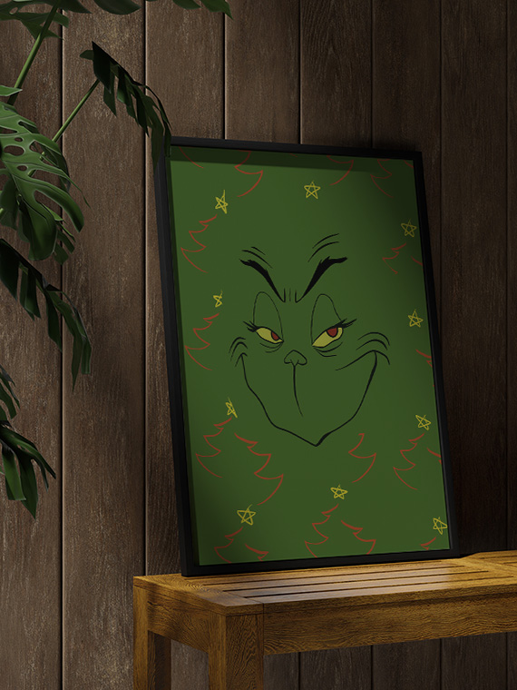 Лицо Гринча