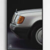 Black,Rectangular,Picture,Frame,On,White,Wall,With,Blank,Paper Mercedes-Benz W124 Волчок, ретро