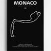 Black,Rectangular,Picture,Frame,On,White,Wall,With,Blank,Paper Monaco Curcuit