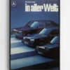 Black,Rectangular,Picture,Frame,On,White,Wall,With,Blank,Paper Мерседес W126, W124, 190