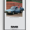 Black,Rectangular,Picture,Frame,On,White,Wall,With,Blank,Paper Saab 900 Turbo