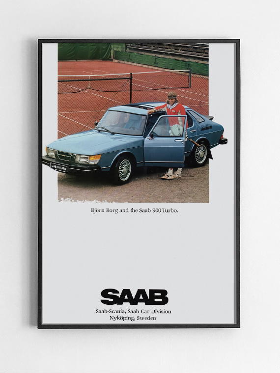 Black,Rectangular,Picture,Frame,On,White,Wall,With,Blank,Paper Saab 900 Turbo