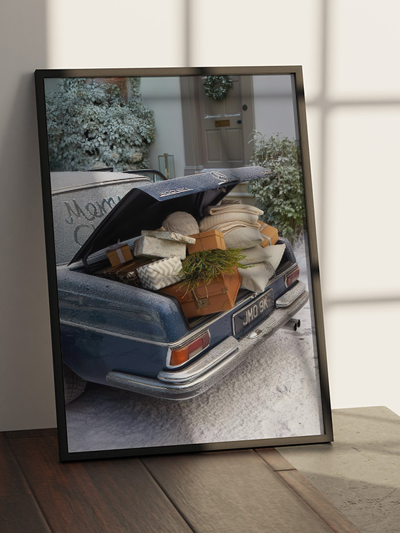 Рожественский Мерседес Бенц