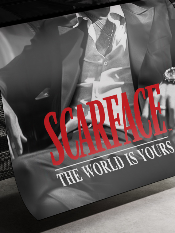 Scarface тони монтана (the world is yours)