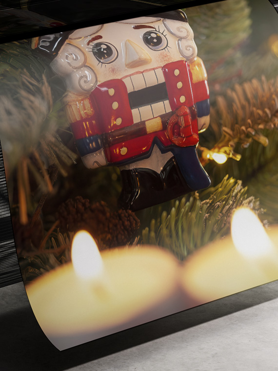 Щелкунчик ёлочная игрушка