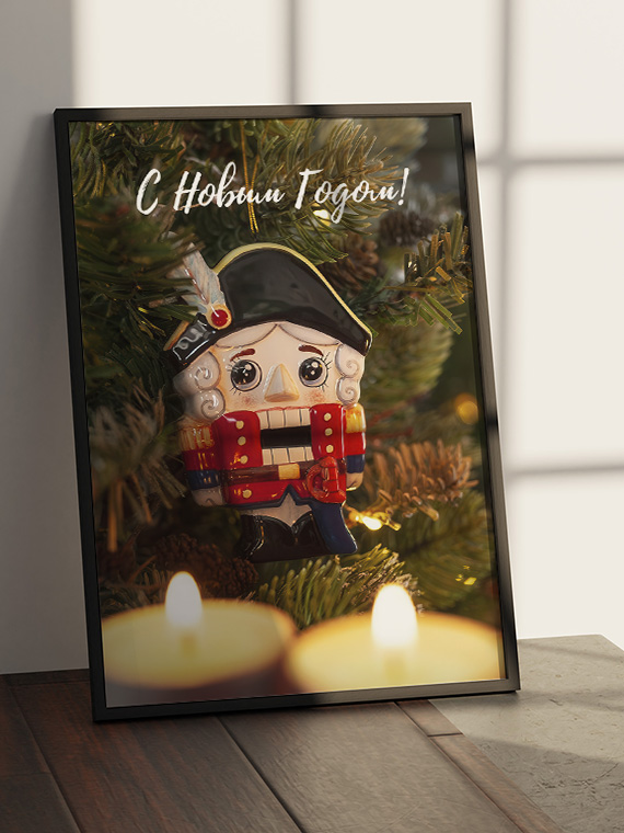 Щелкунчик ёлочная игрушка