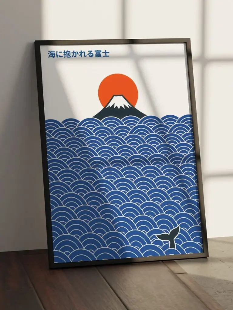 Фудзи и море