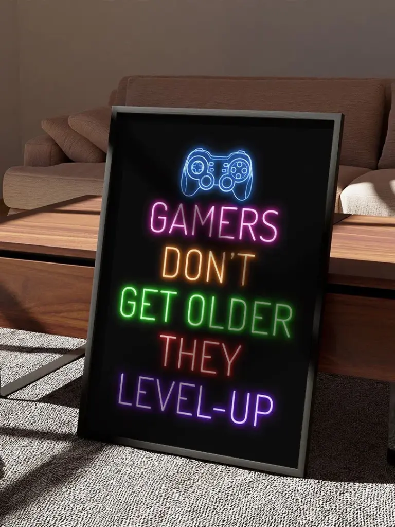 Gamers Don't Get Older They Level-up