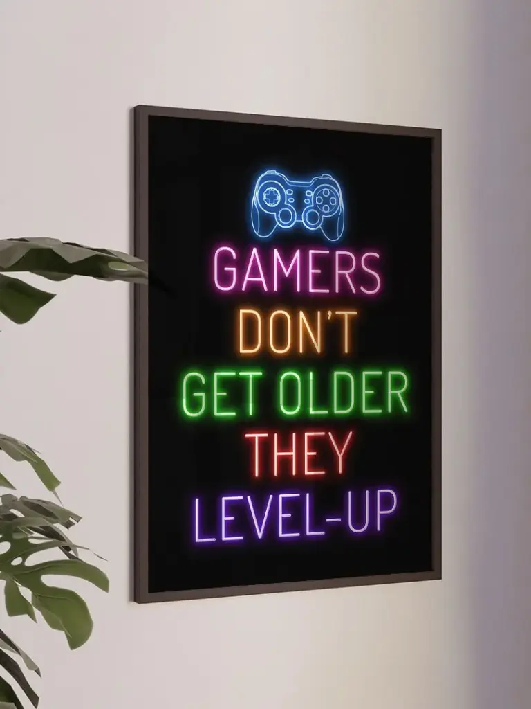 Gamers Don't Get Older They Level-up