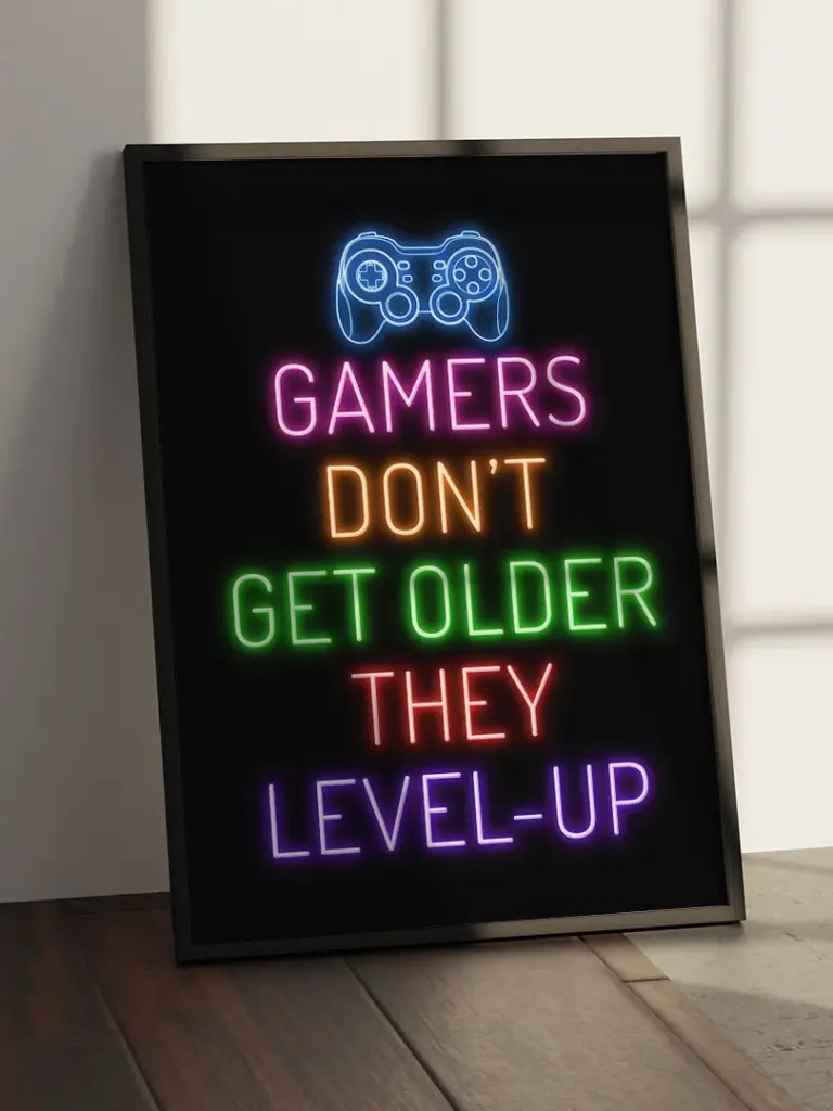 Gamers Don't Get Older They Level-up