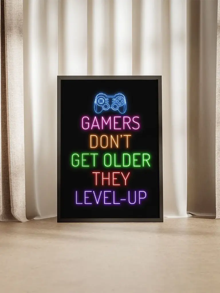 Gamers Don't Get Older They Level-up
