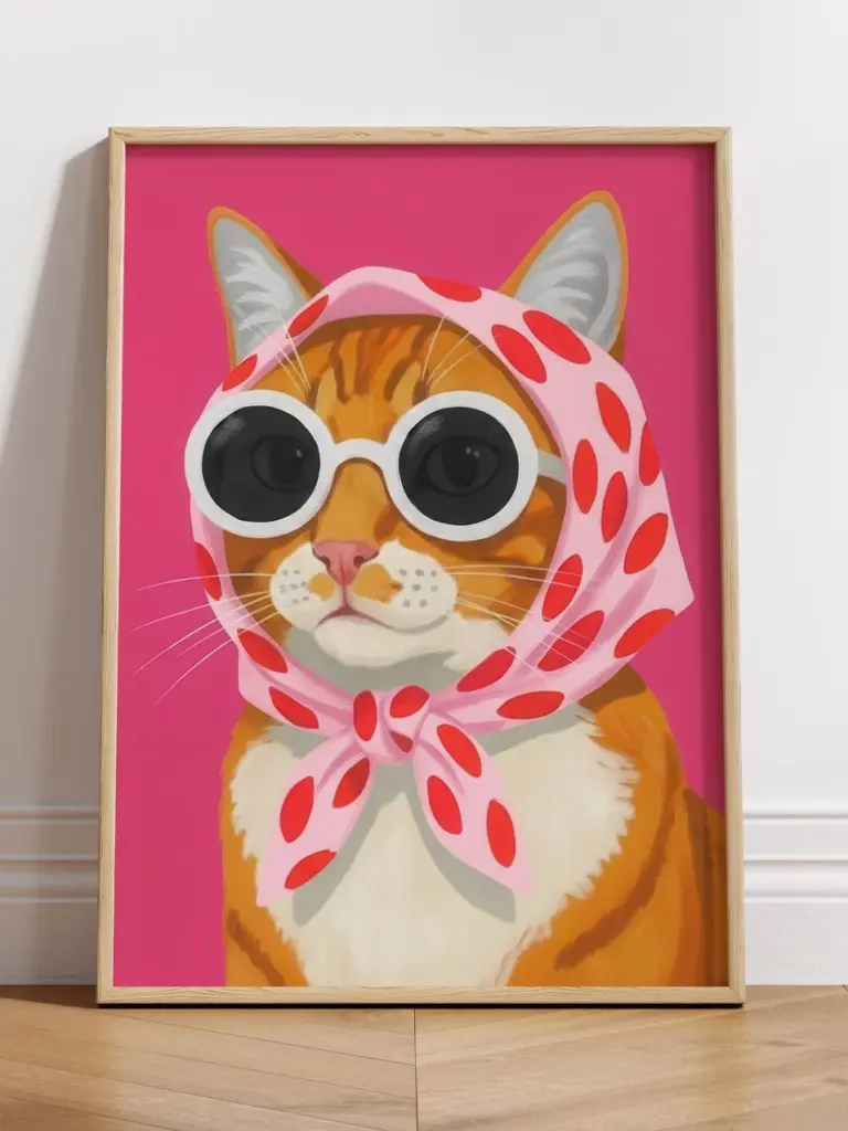 Кошка бабулька