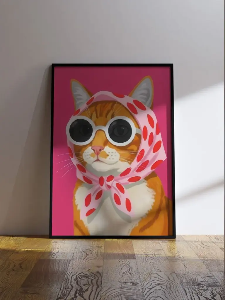 Кошка бабулька