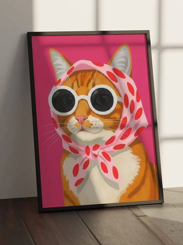 Кошка бабулька