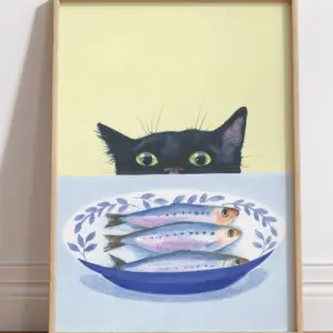 Кот и рыбка