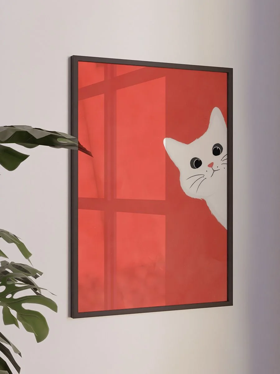 Кот подглядывает - изображение 3