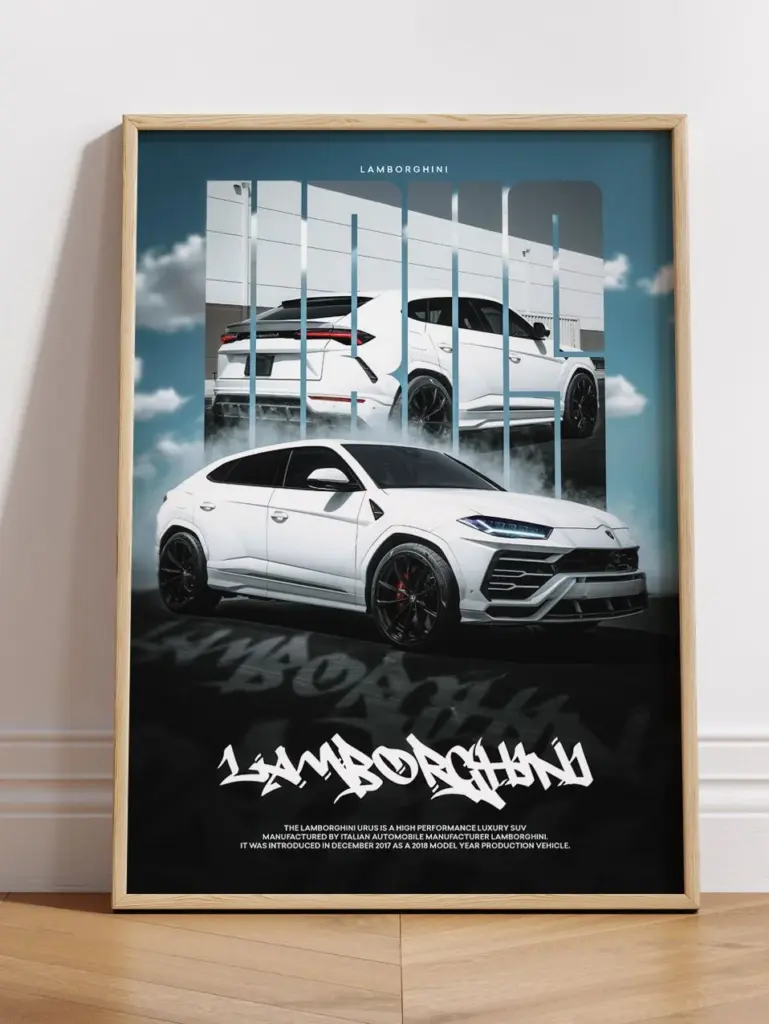 Lamborghini Urus graffiti