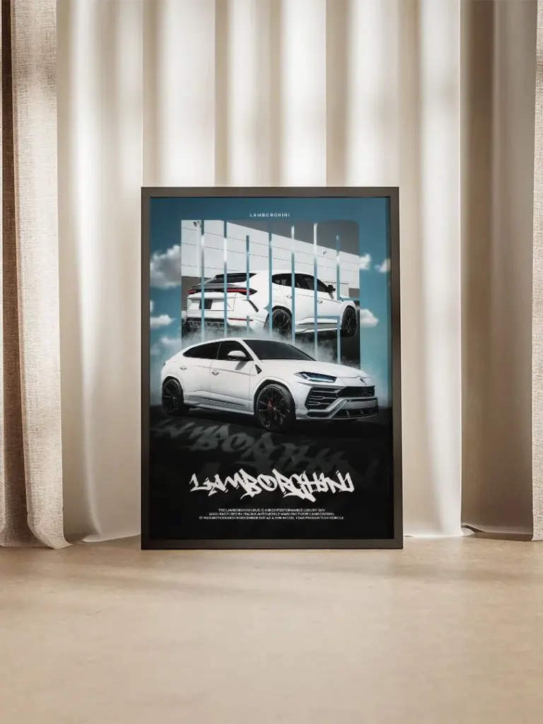 Lamborghini Urus graffiti