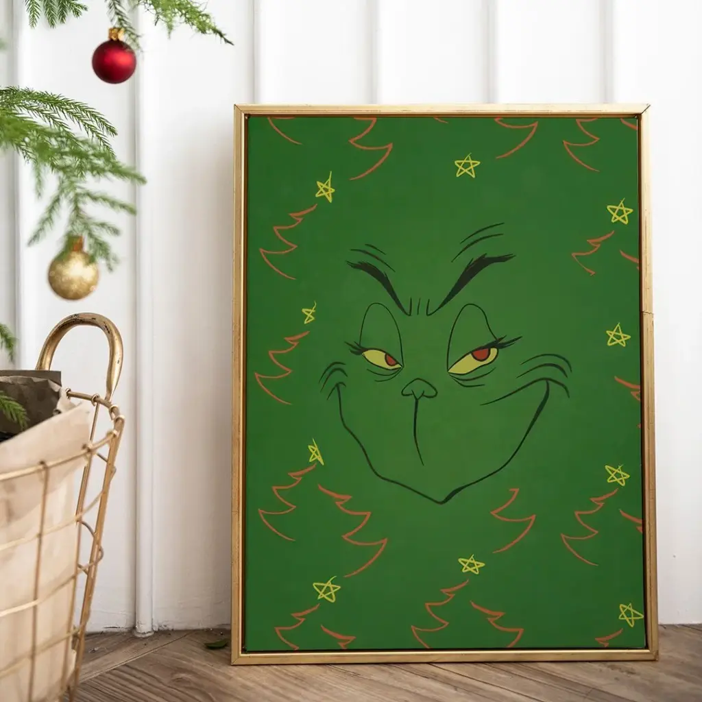 Лицо Гринча