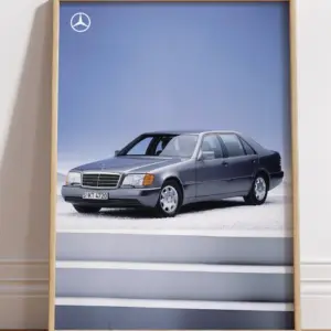 Mercedes-Benz W140 плакат