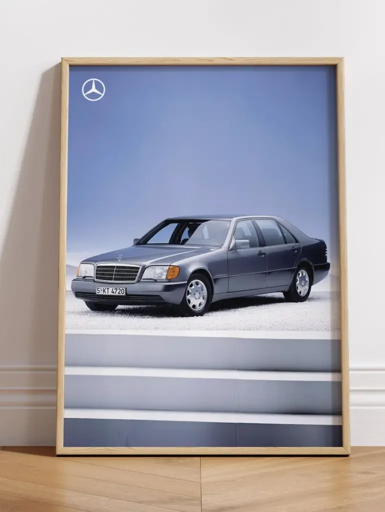 Mercedes-Benz W140 плакат
