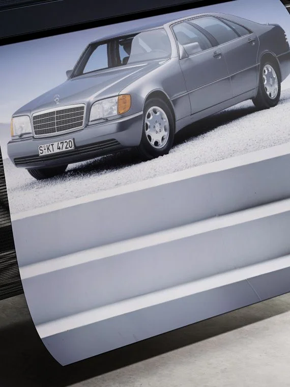 Mercedes-Benz W140 плакат - изображение 2