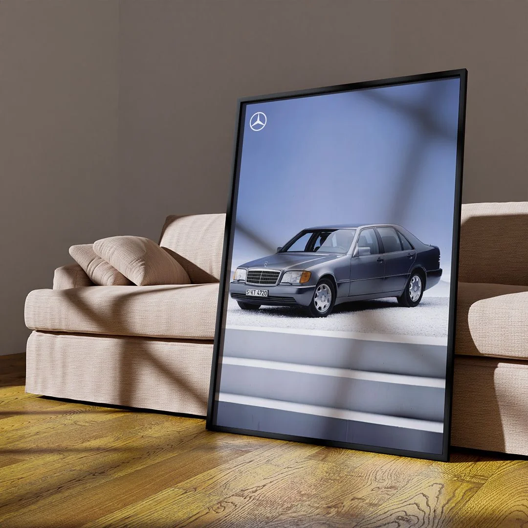 Mercedes-Benz W140 плакат - изображение 5