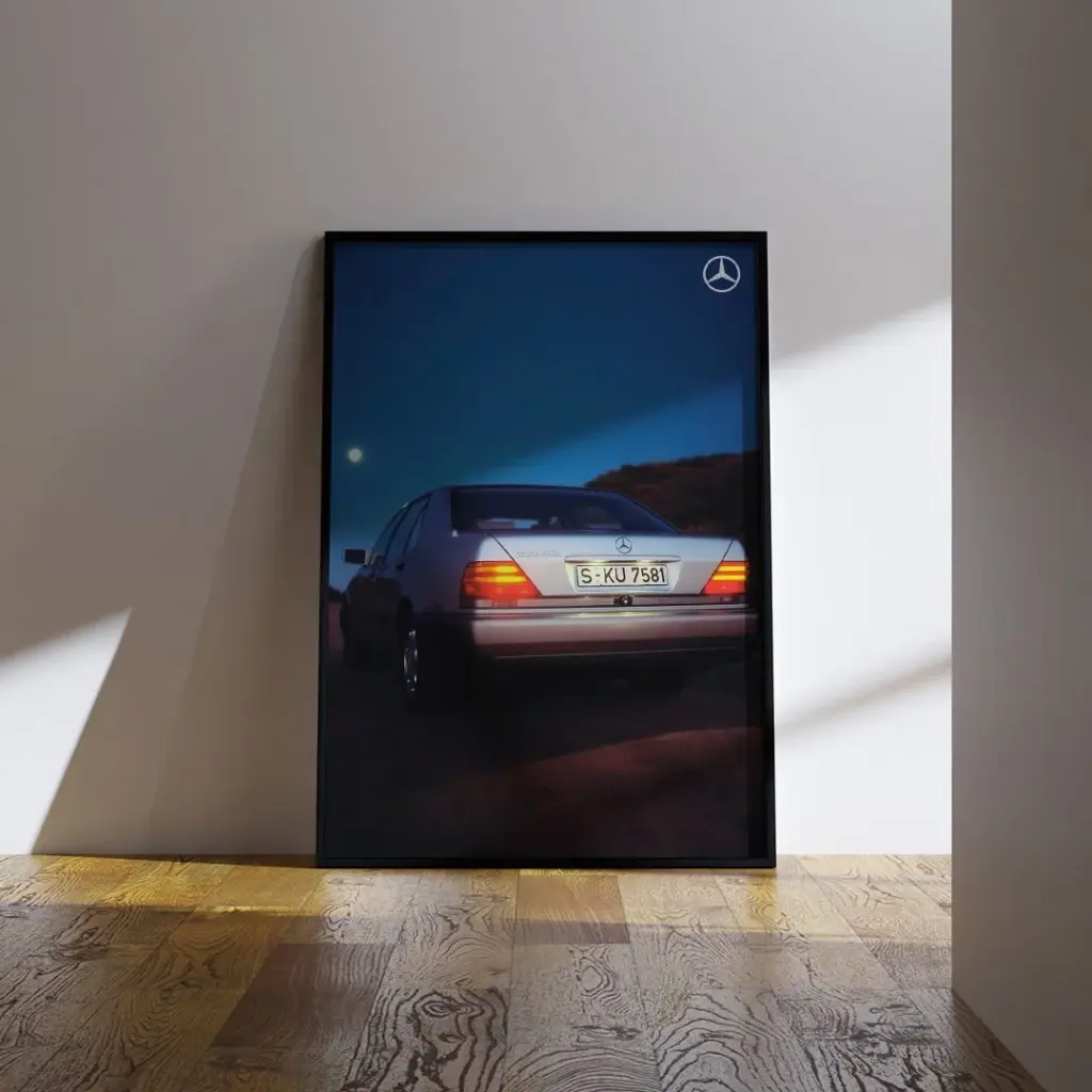 Mercedes W140 ночной