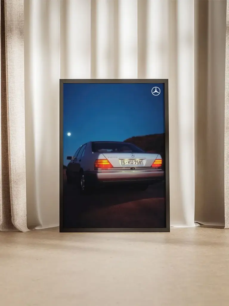 Mercedes W140 ночной
