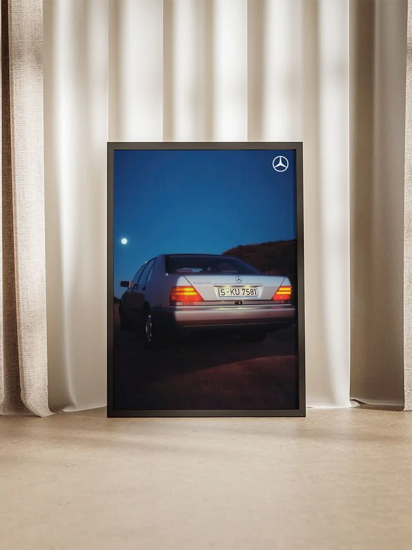 Mercedes W140 ночной - изображение 4