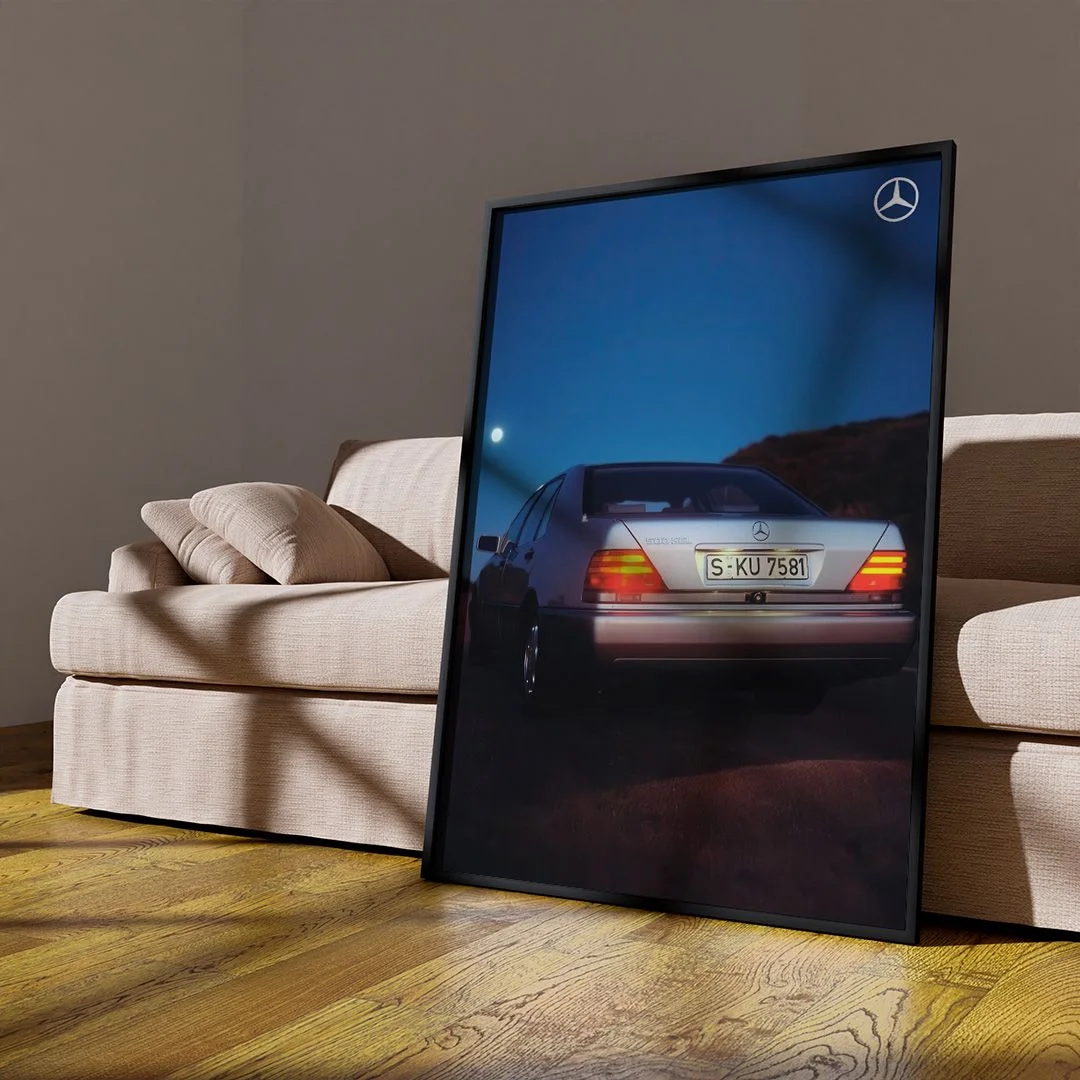 Mercedes W140 ночной - изображение 5