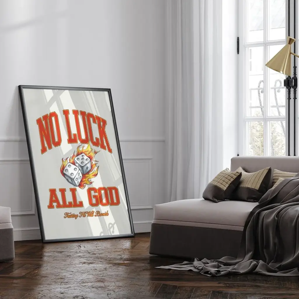 No luck, all God
