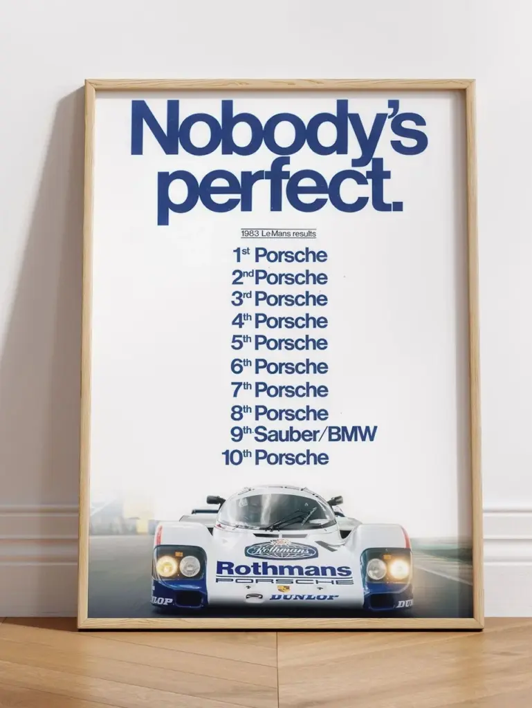 Порше Nobody's Perfect 1983 LeMans