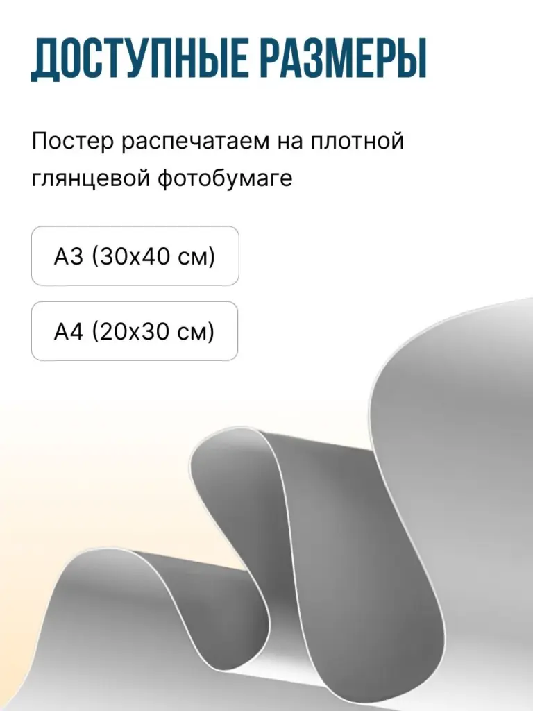 Портрет животного по фото, постер А3