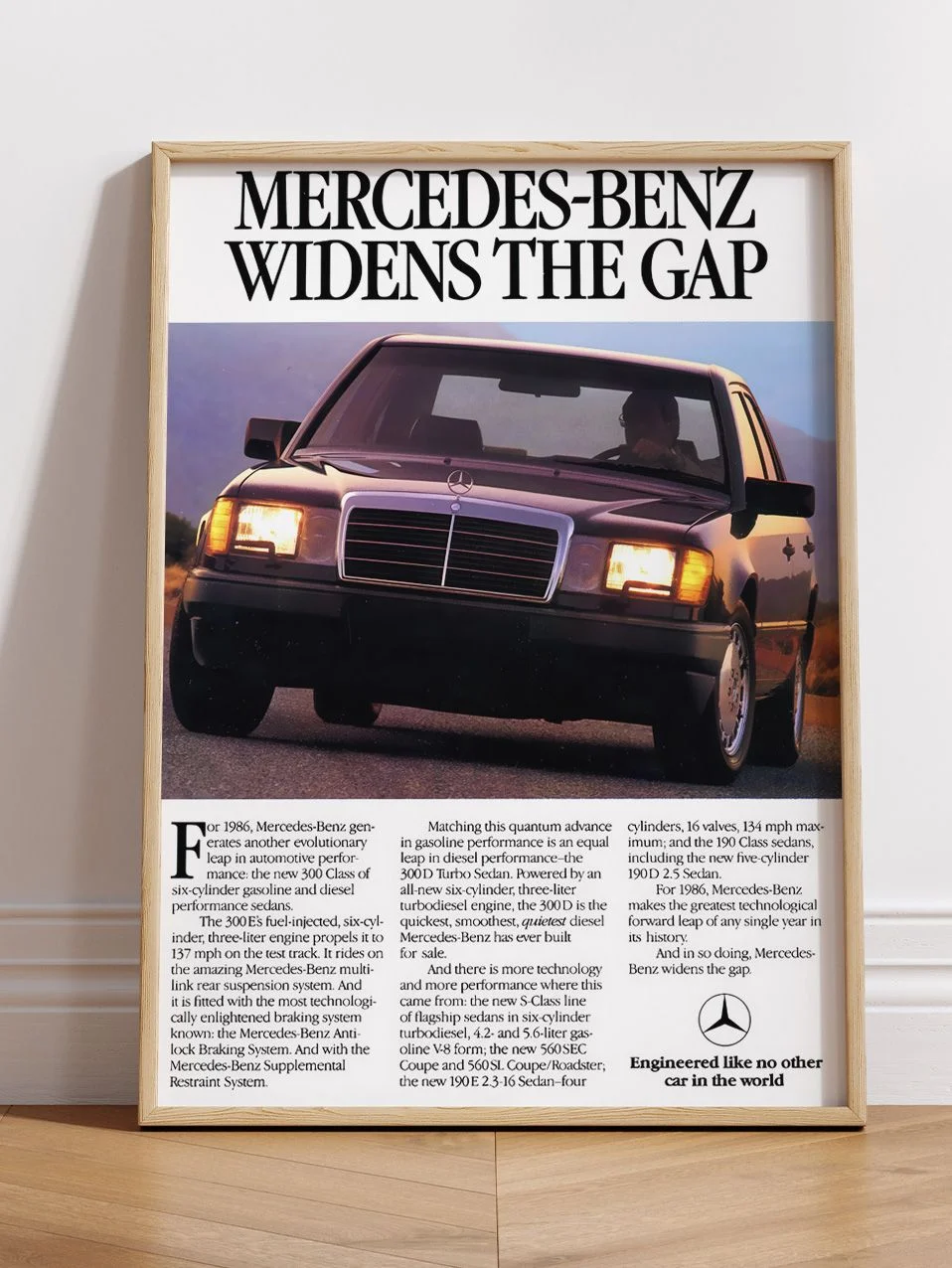 Реклама Мерседес W124 Волчок - изображение 1