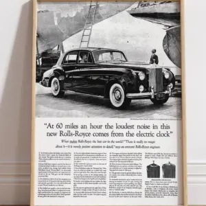 Rolls Royce реклама Дэвид Огилви