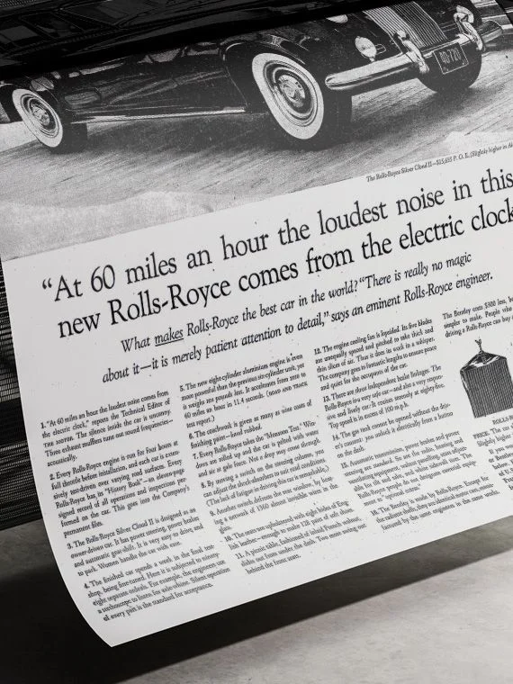 Rolls Royce реклама Дэвид Огилви - изображение 2