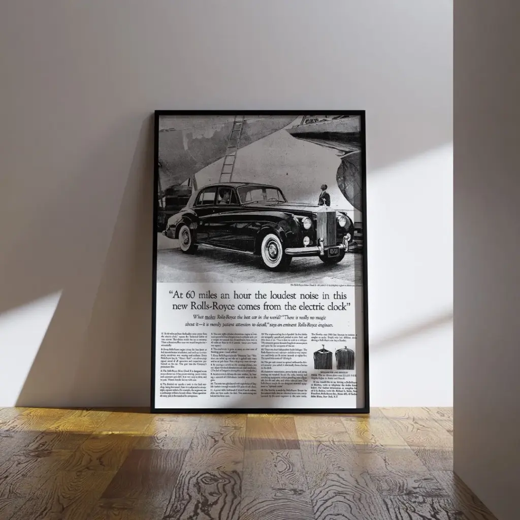 Rolls Royce реклама Дэвид Огилви