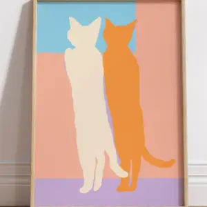 Силуэты кошек